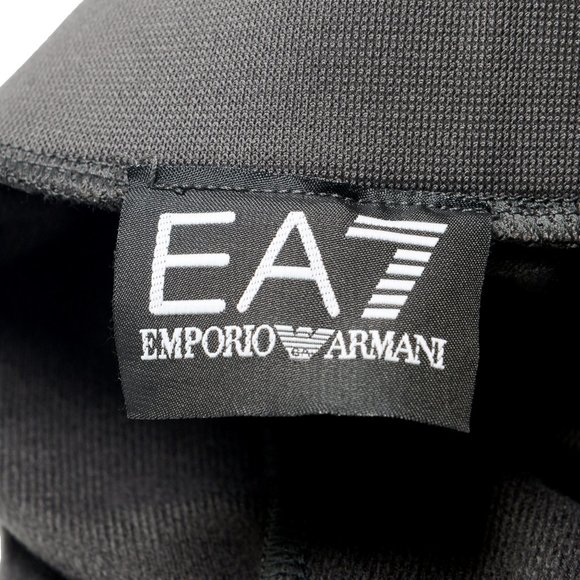 Emporio Armani EA7 "Train Tri" Gray Sweat Pants - Picture 5 of 5